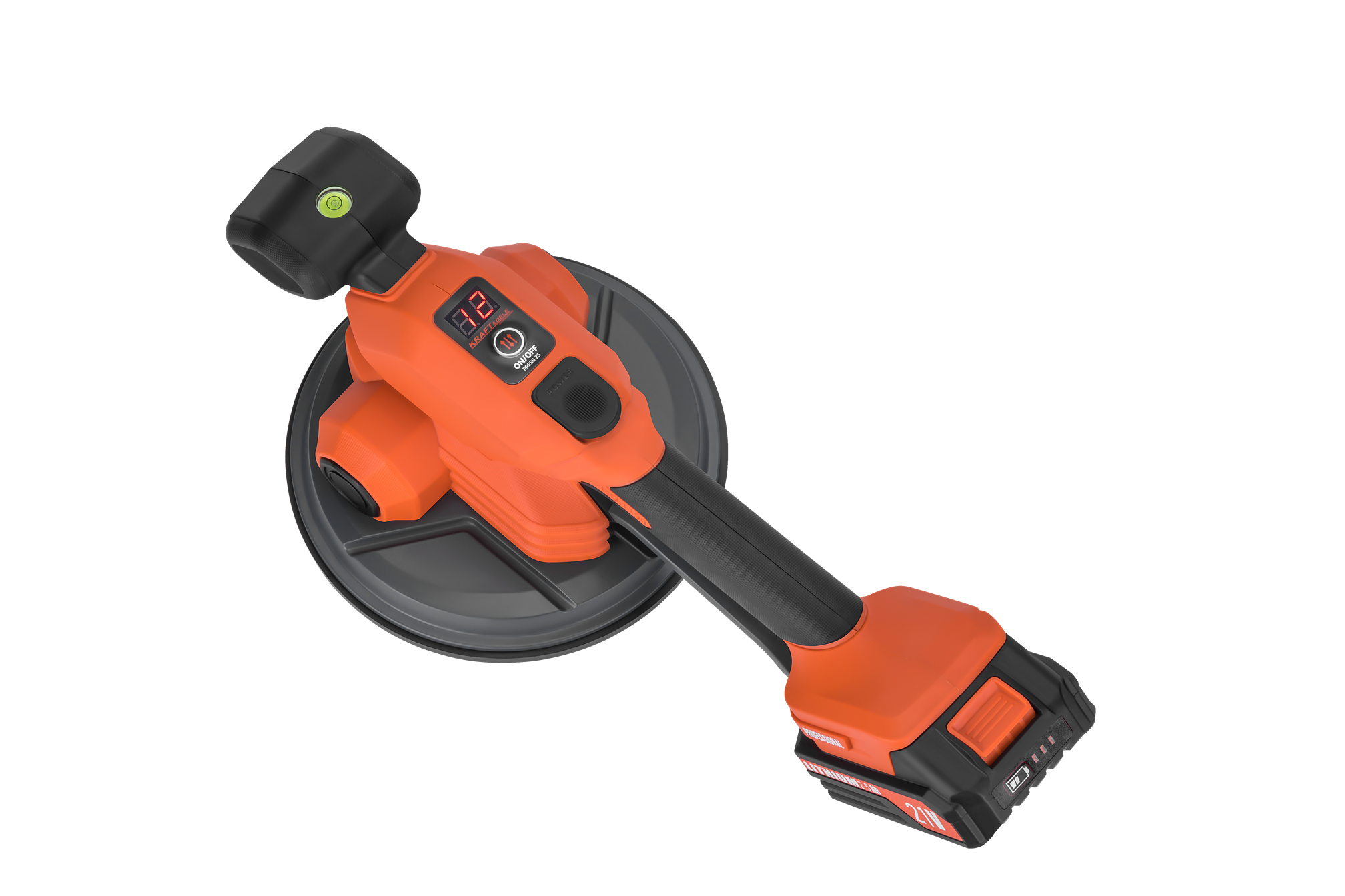 VIBRATING BATTERY SUCTION CUP 190MM 21V KD11967