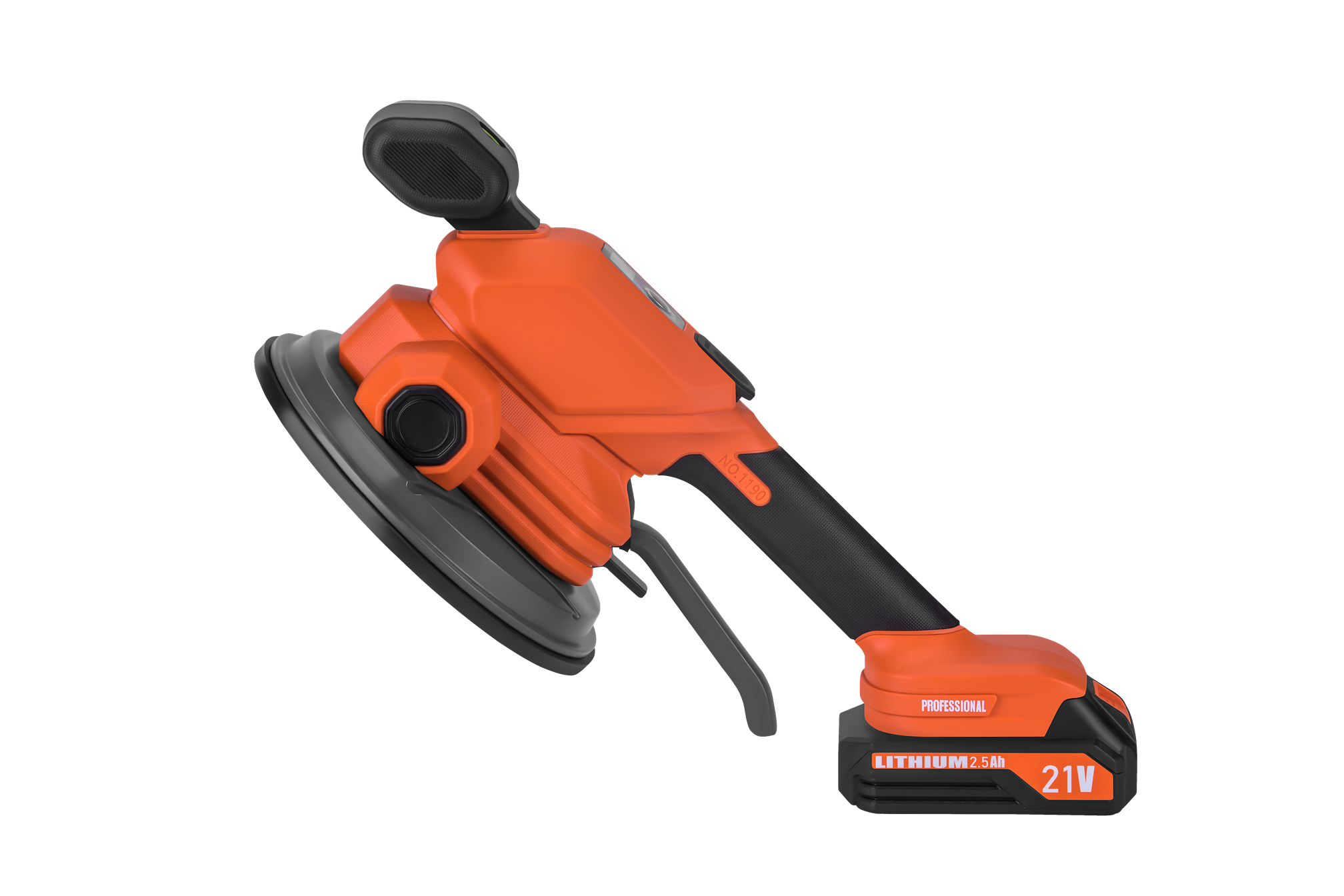 VIBRATING BATTERY SUCTION CUP 190MM 21V KD11967
