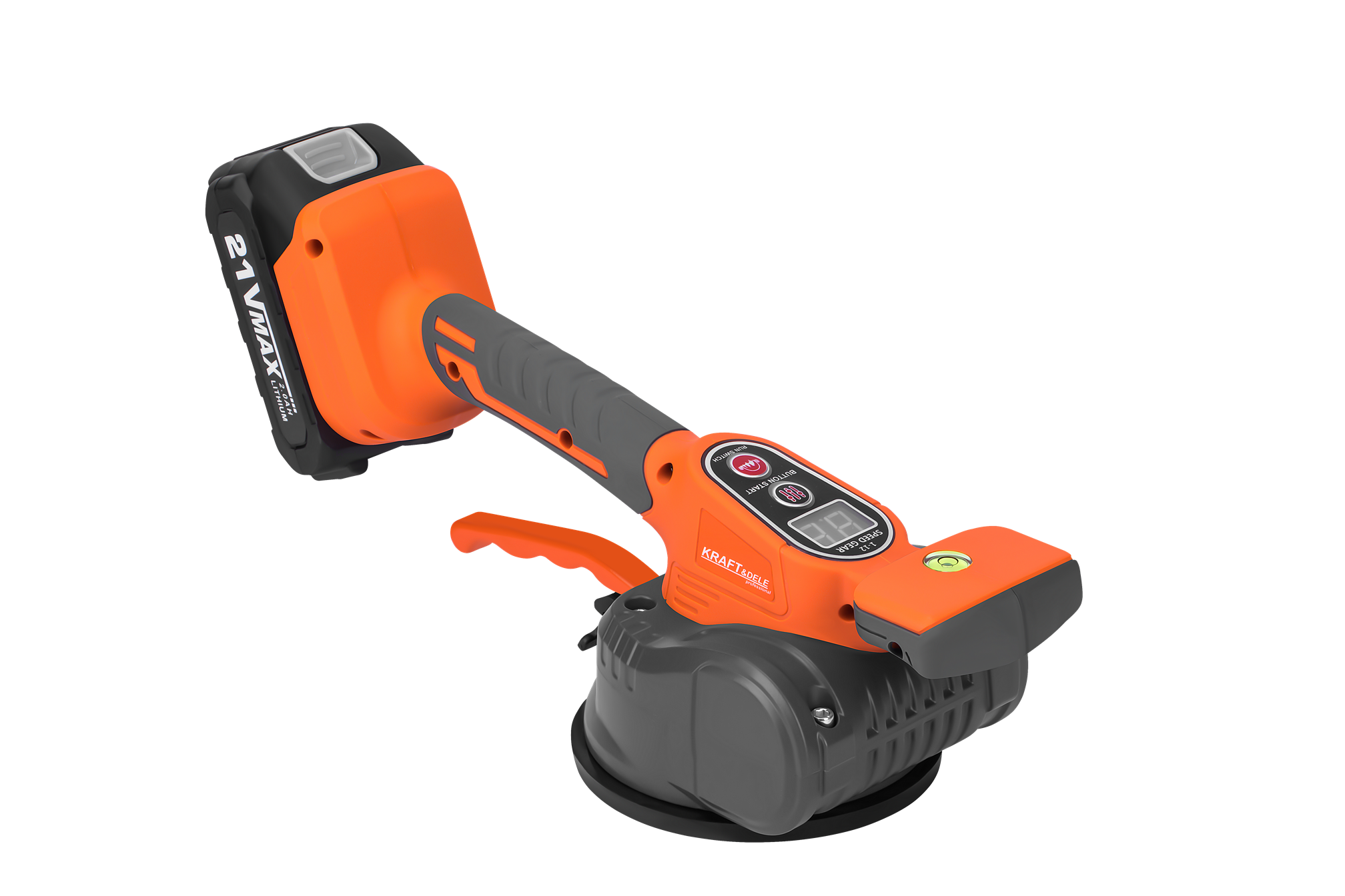 VIBRATING BATTERY SUCTION CUP 130MM KD11966