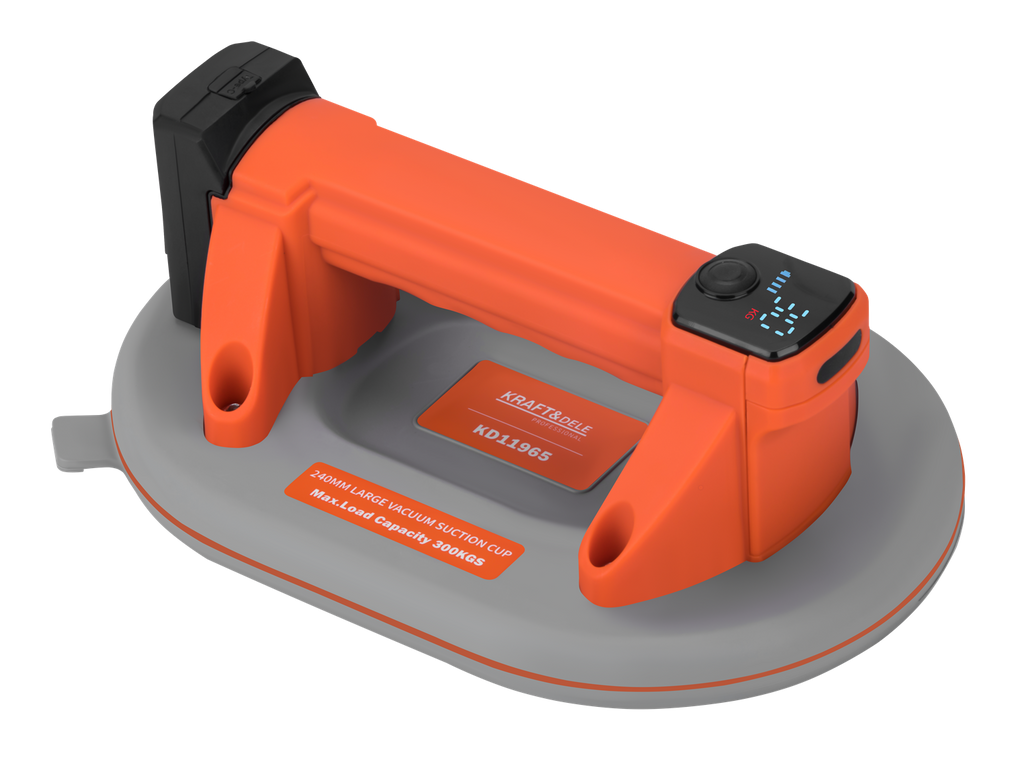 BATTERY-POWERED SUCTION CUP 240MM 300KG KD11965