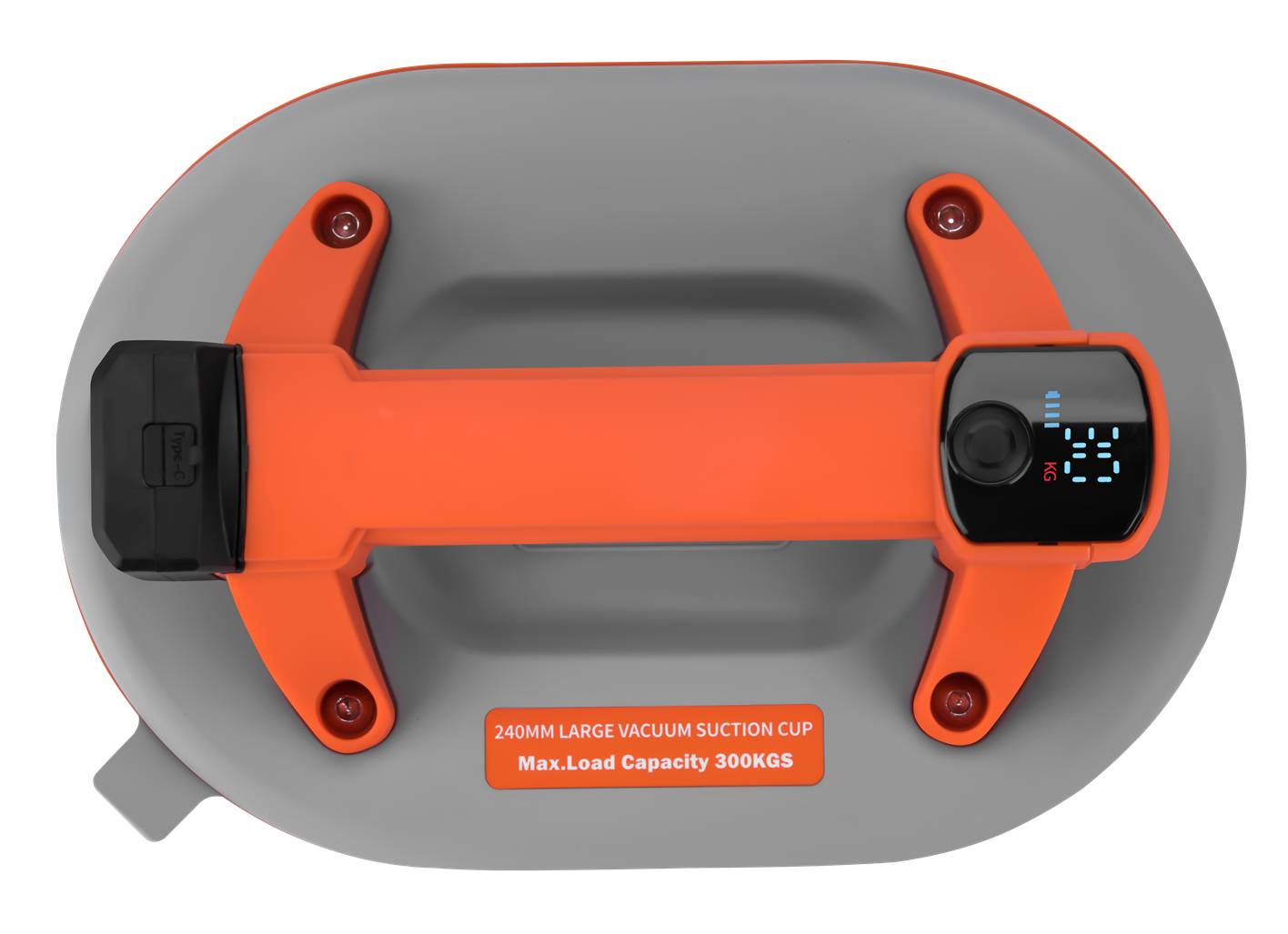 BATTERY-POWERED SUCTION CUP 240MM 300KG KD11965