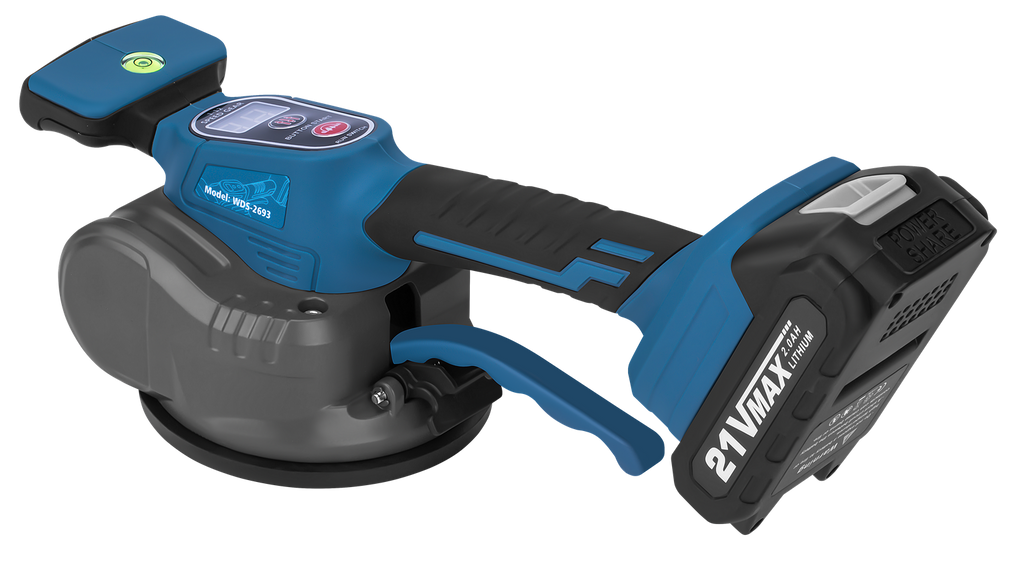 Cordless 130mm Vibrating Suction Cup 21V WDS2693