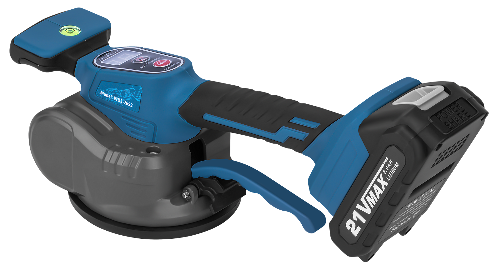 Cordless 130mm Vibrating Suction Cup 21V WDS2693