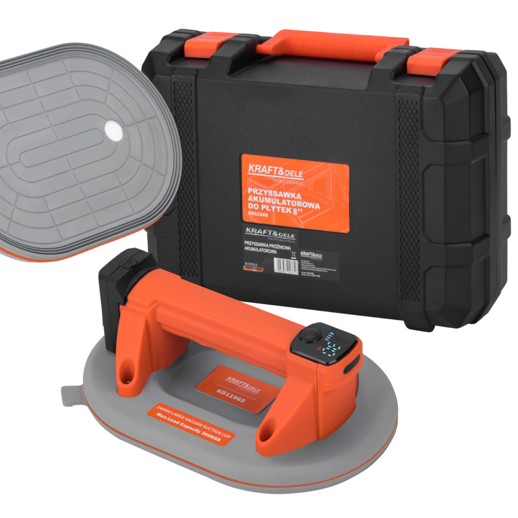 BATTERY-POWERED SUCTION CUP 240MM 300KG KD11965