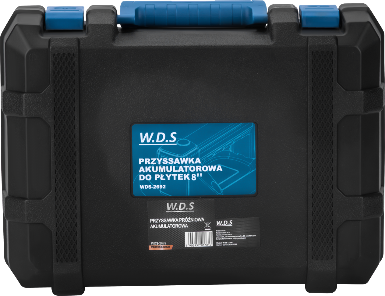 240mm 300kg Battery-Powered Suction Cup USB-C WDS2692