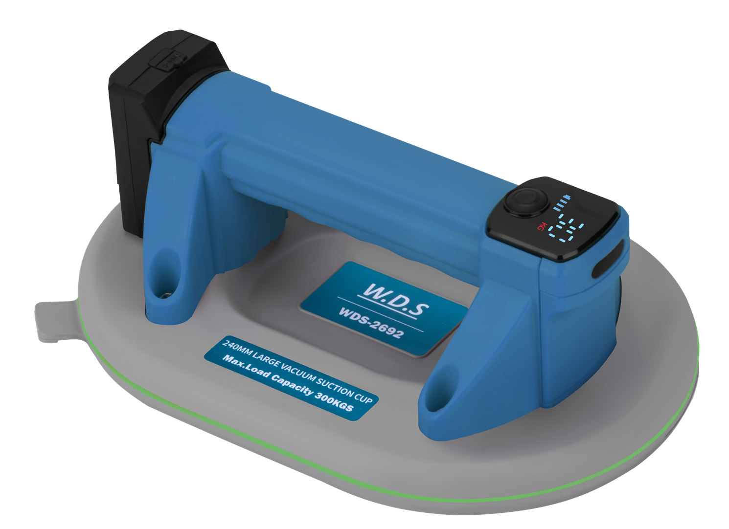 240mm 300kg Battery-Powered Suction Cup USB-C WDS2692