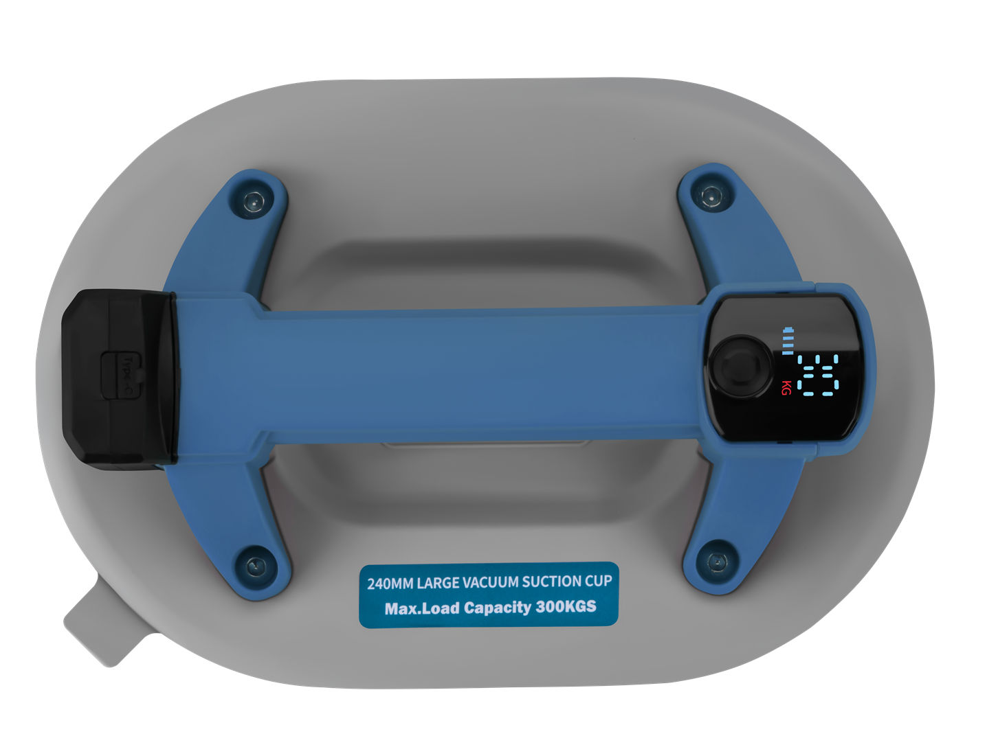 240mm 300kg Battery-Powered Suction Cup USB-C WDS2692