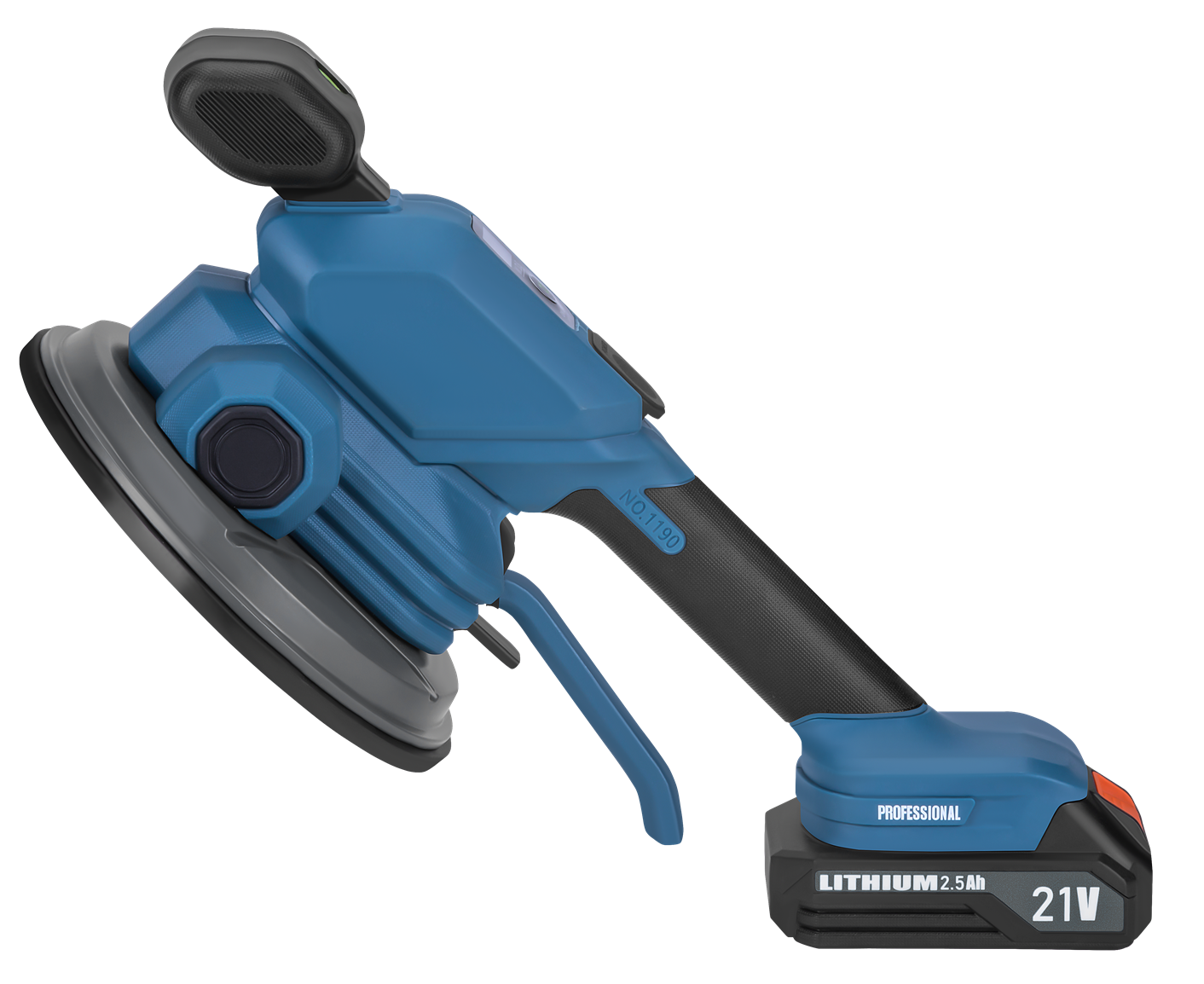 Cordless vibrating suction cup 190mm 21V WDS2694