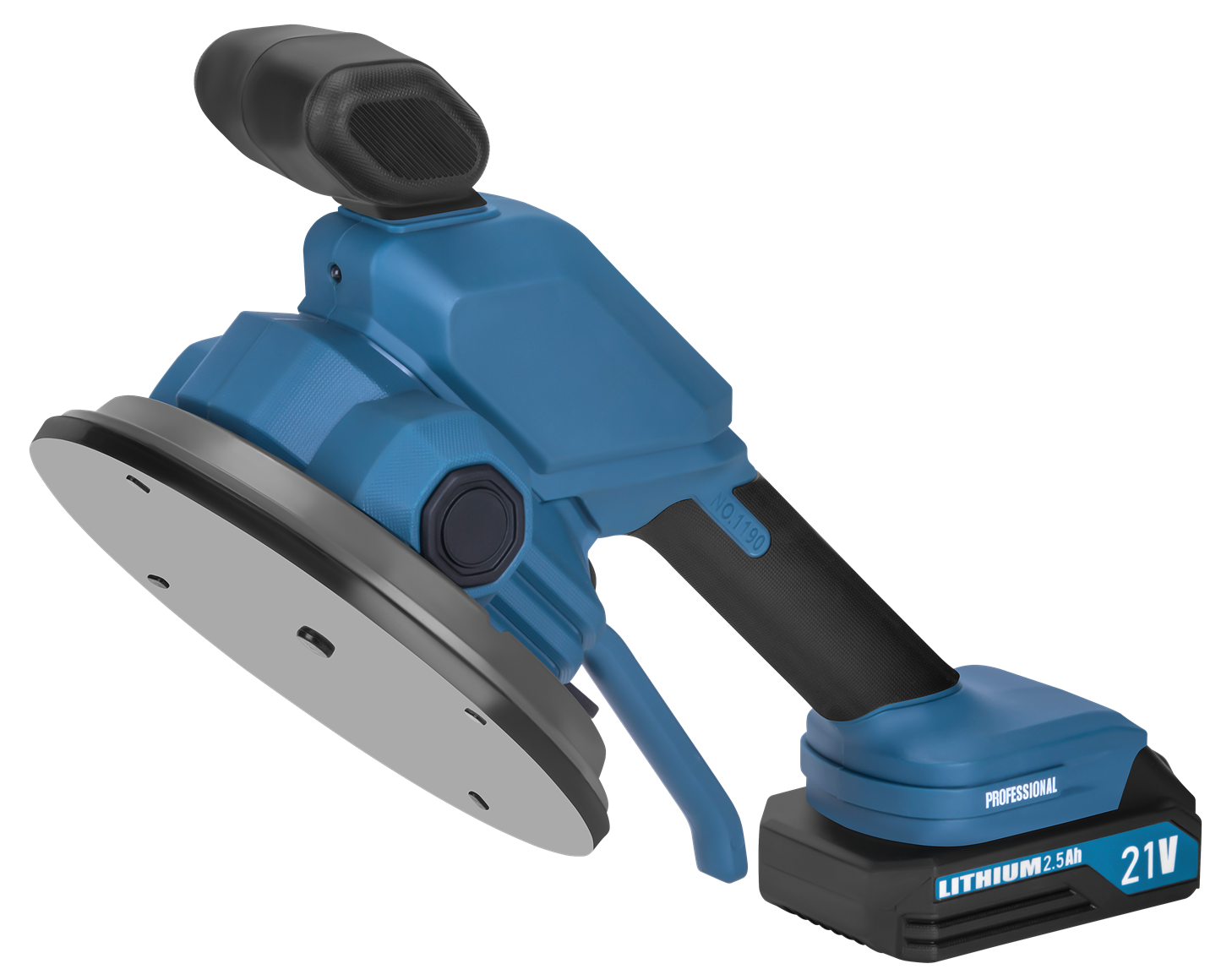 Cordless vibrating suction cup 190mm 21V WDS2694