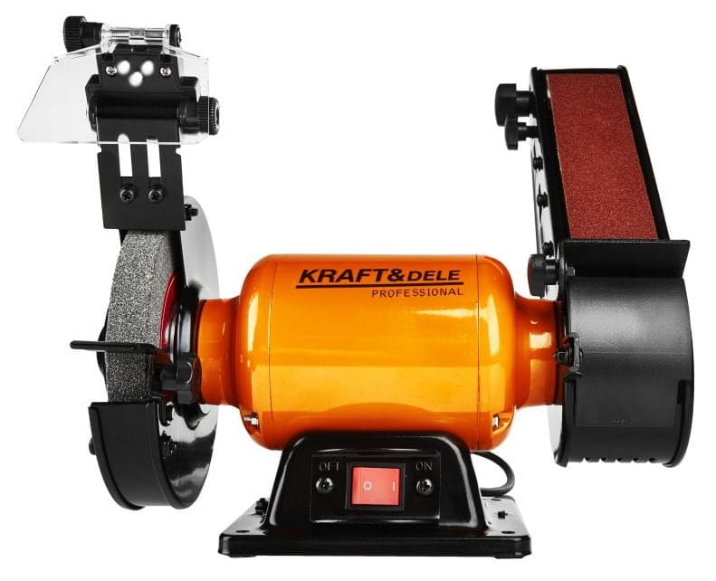 Kraft&Dele pink- ja lintlihvija 1800 W, lihvketas 150 × 20 mm KD568 (D13)