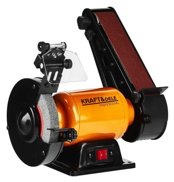 Kraft&Dele pink- ja lintlihvija 1800 W, lihvketas 150 × 20 mm KD568 (D13)