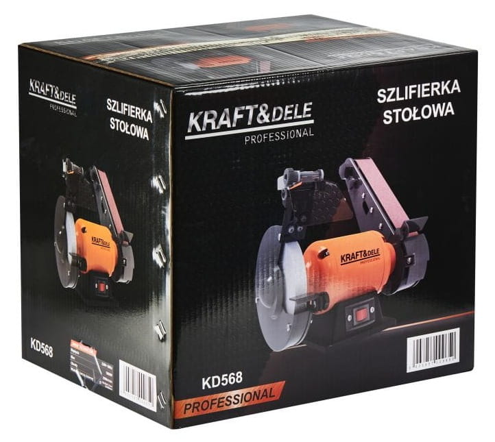 Kraft&Dele pink- ja lintlihvija 1800 W, lihvketas 150 × 20 mm KD568 (D13)