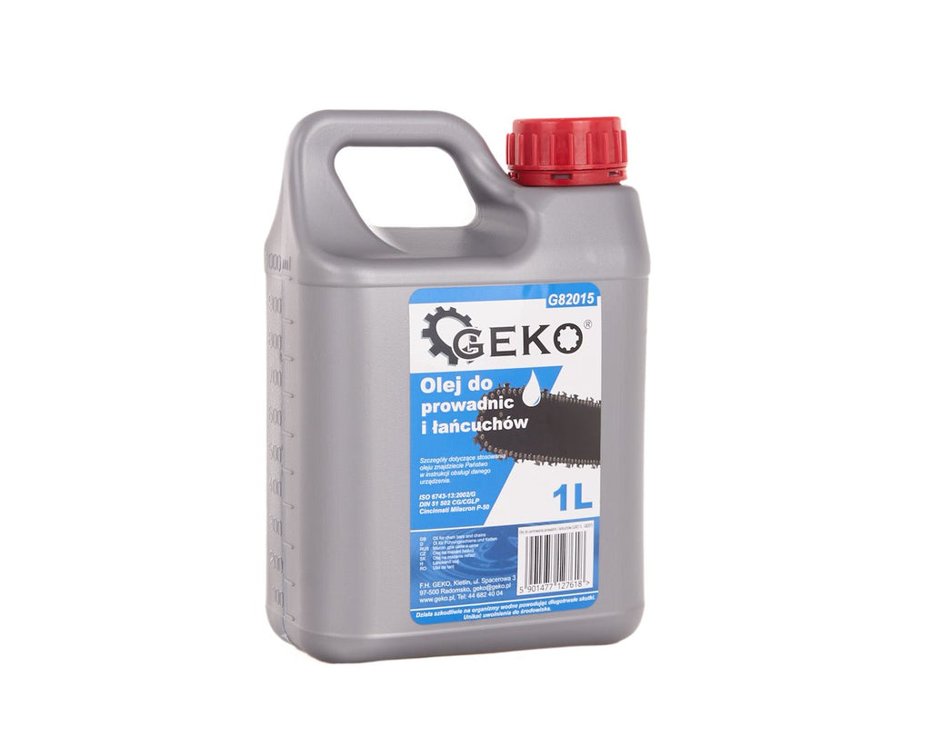 Oil for chain bars and chains GEKO 1 L
