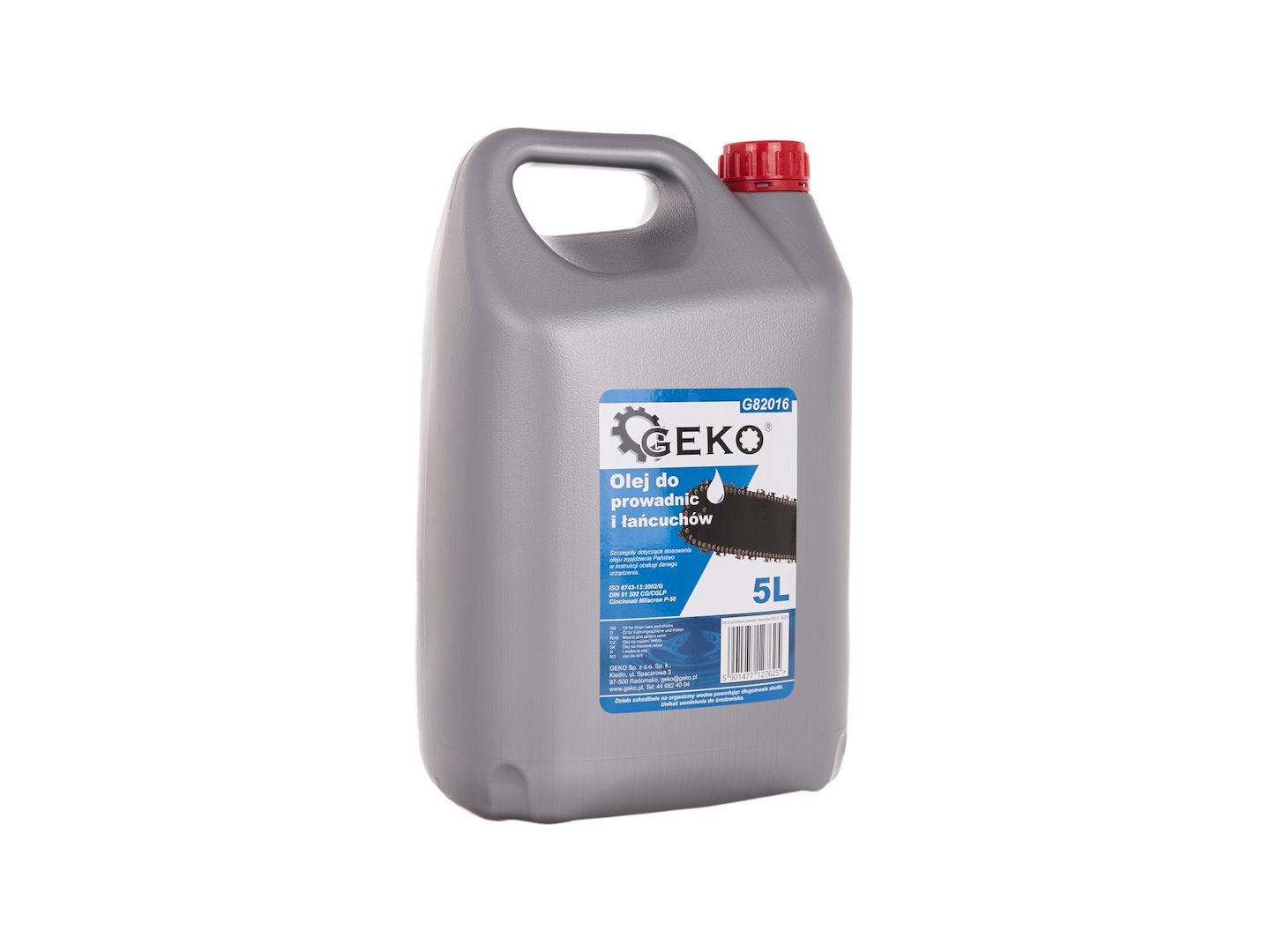 Oil for guide bars and chains GEKO 5L