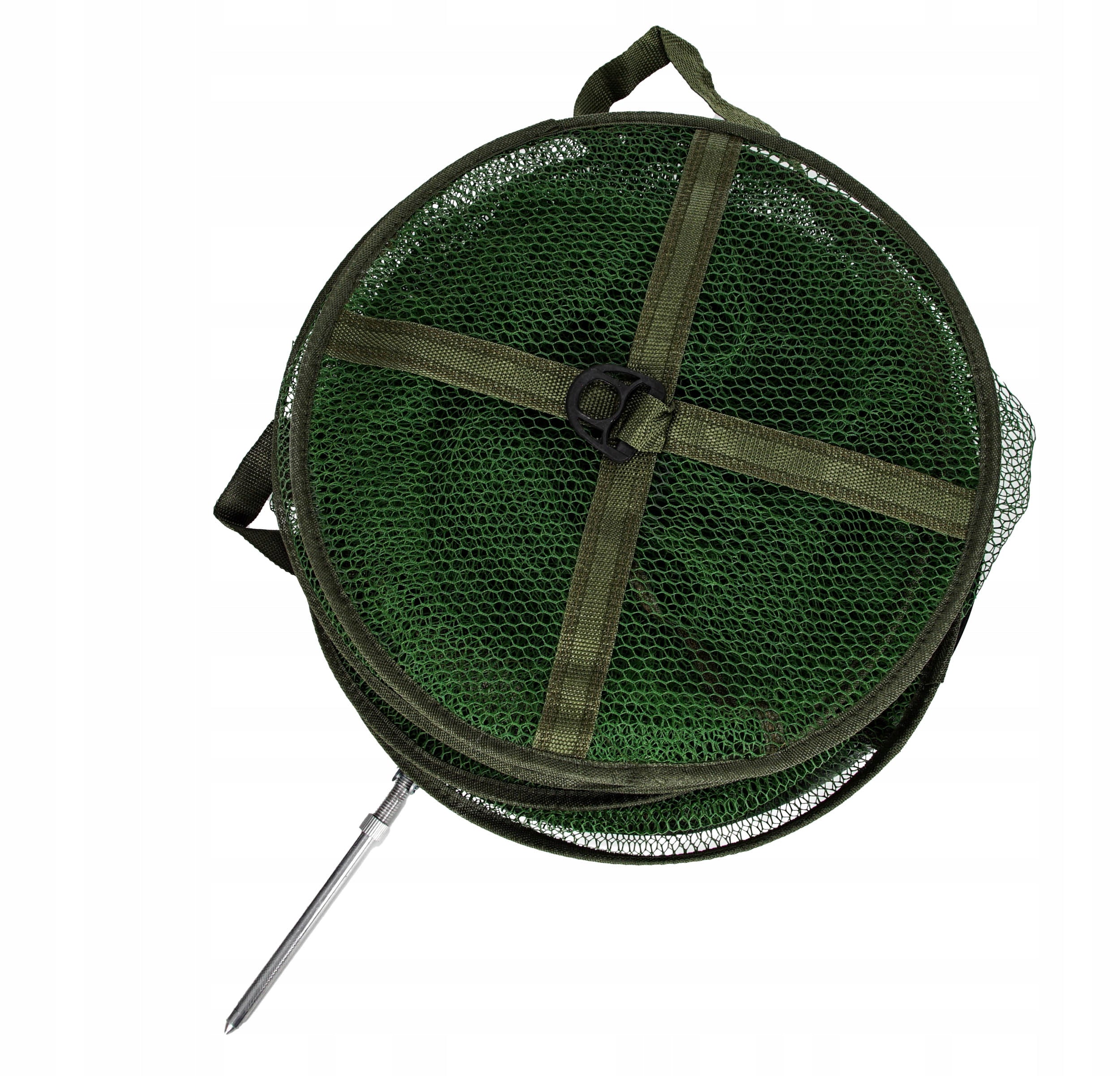 Kummist kalavõrk 3m x 40cm käepideme ja kattega