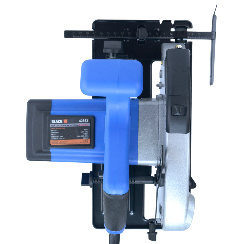 Võimas käsitsi kasutatav puidusaag laserjuhiku ja kaldlõikuriga