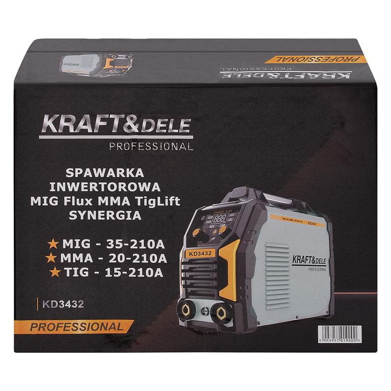 INVERTER WELDER MIG Flux MMA TigLift KD3432 (C39)
