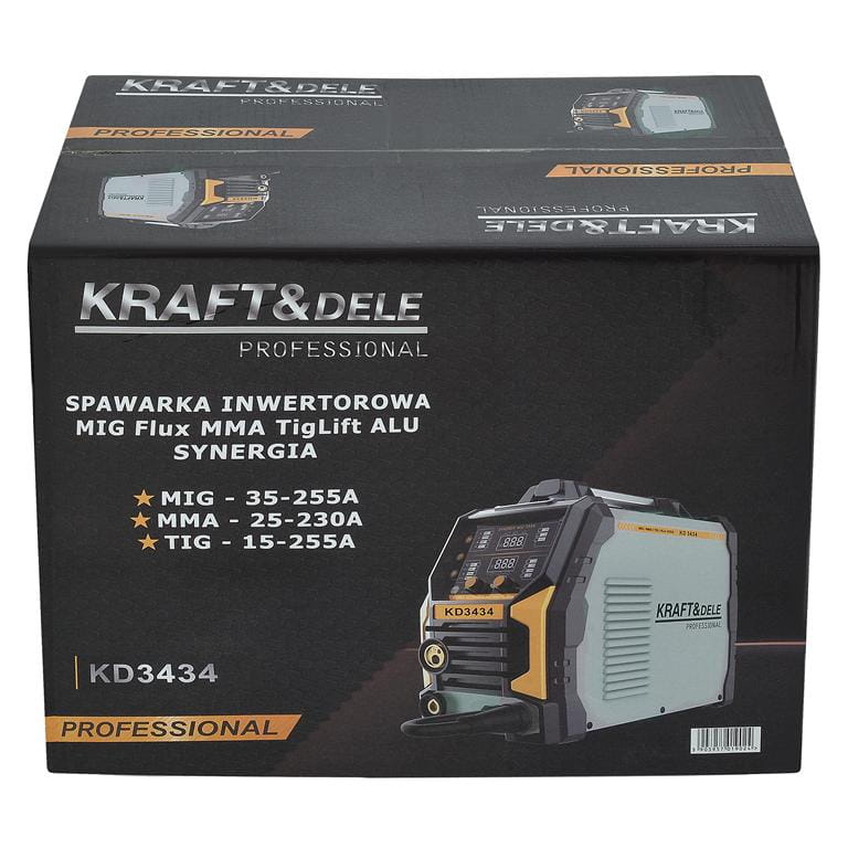 Inverter welder MIG Flux MMA TigLift SYNERGIA KD3434