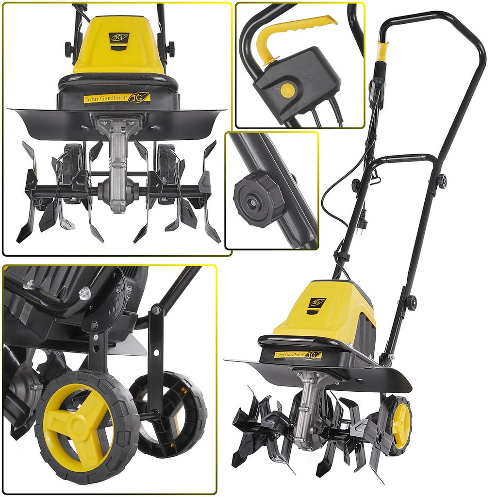 Electric tiller 45vm, 6 blades