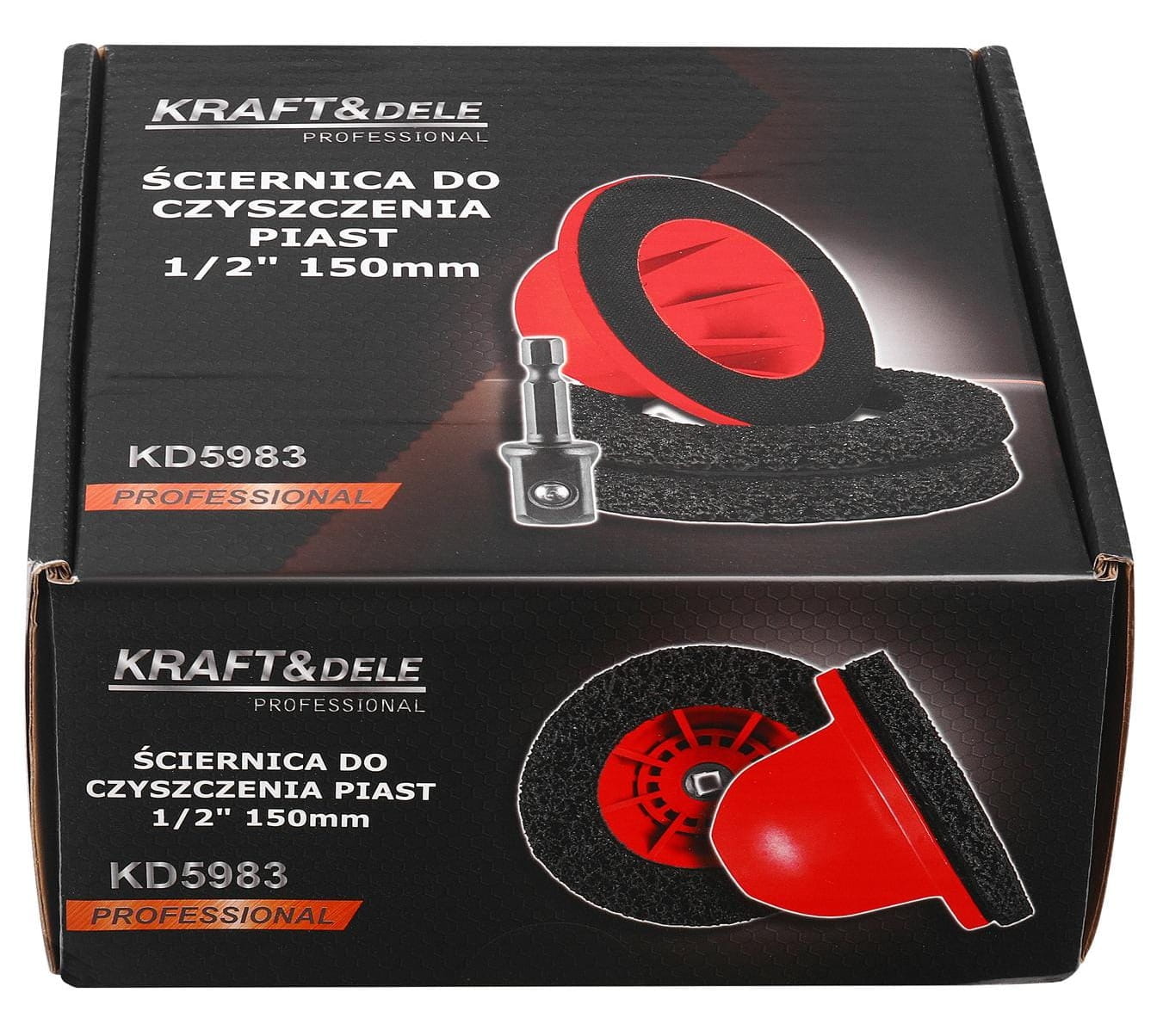 WHEEL FOR CLEANING HUBS 1/2" 150MM KD5983 (D10)