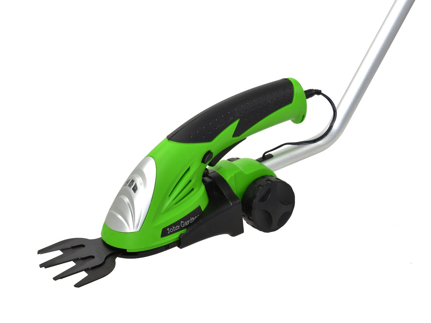 3.6V lithium cordless grass trimmer with 2 blades, charger and stick