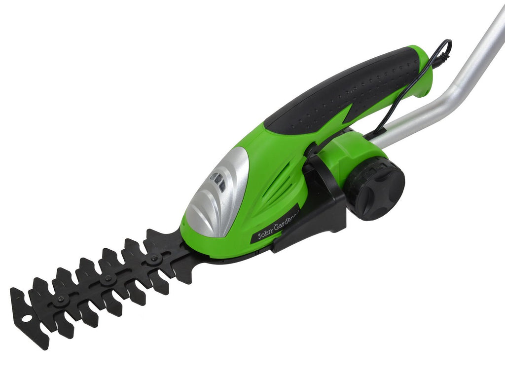 3.6V lithium cordless grass trimmer with 2 blades, charger and stick