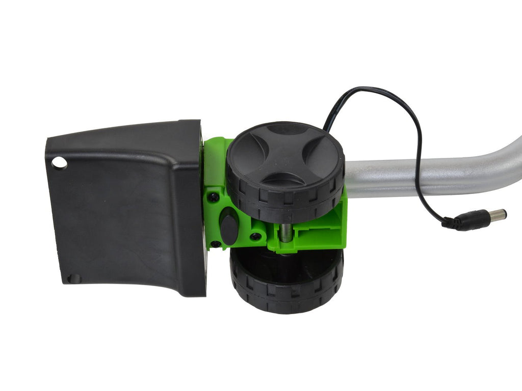 3.6V lithium cordless grass trimmer with 2 blades, charger and stick