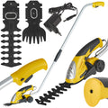 7.2V Lithium cordless grass shears with 2 blades, charger and stick