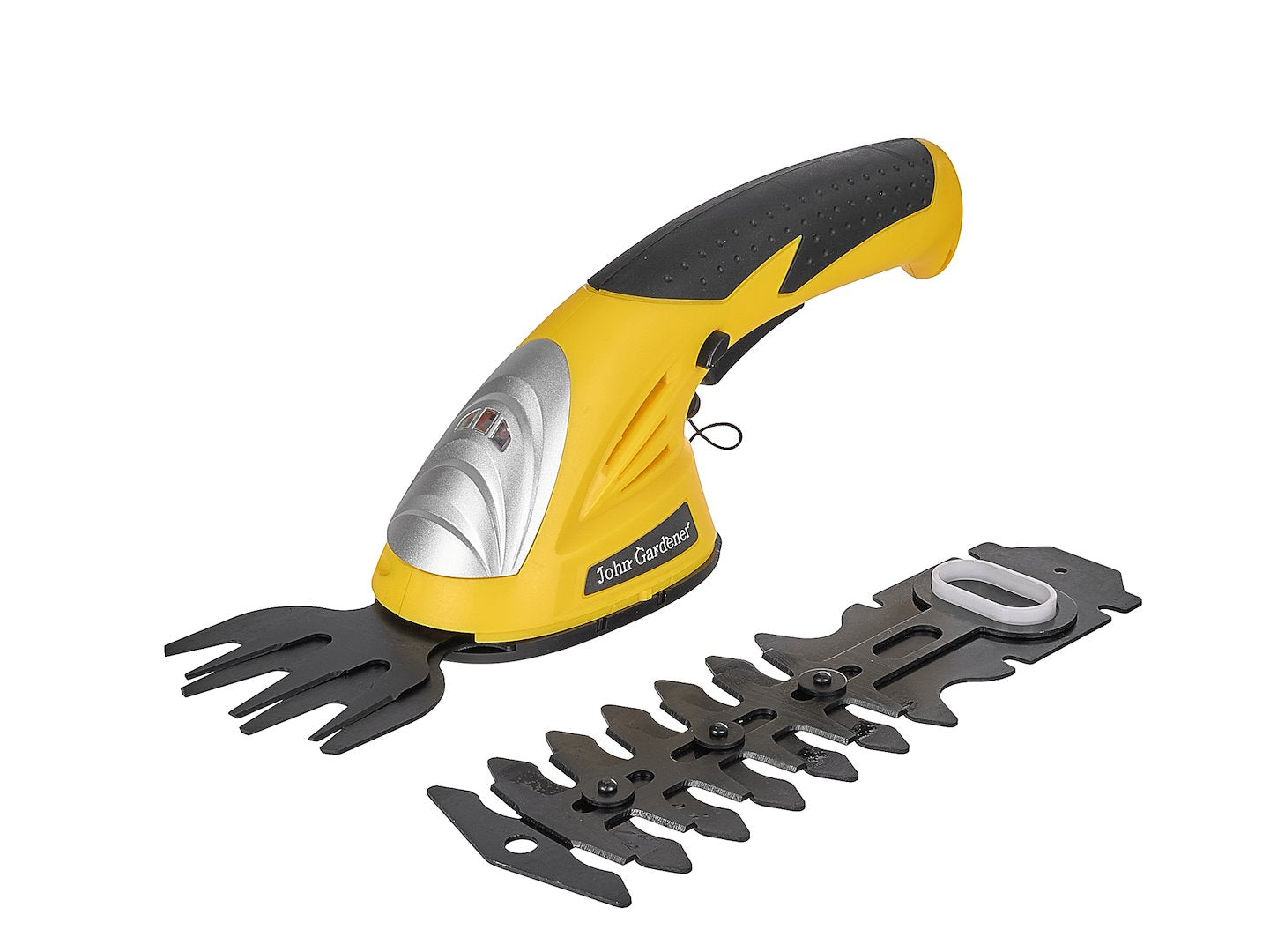 7.2V Lithium cordless grass shears with 2 blades, charger and stick