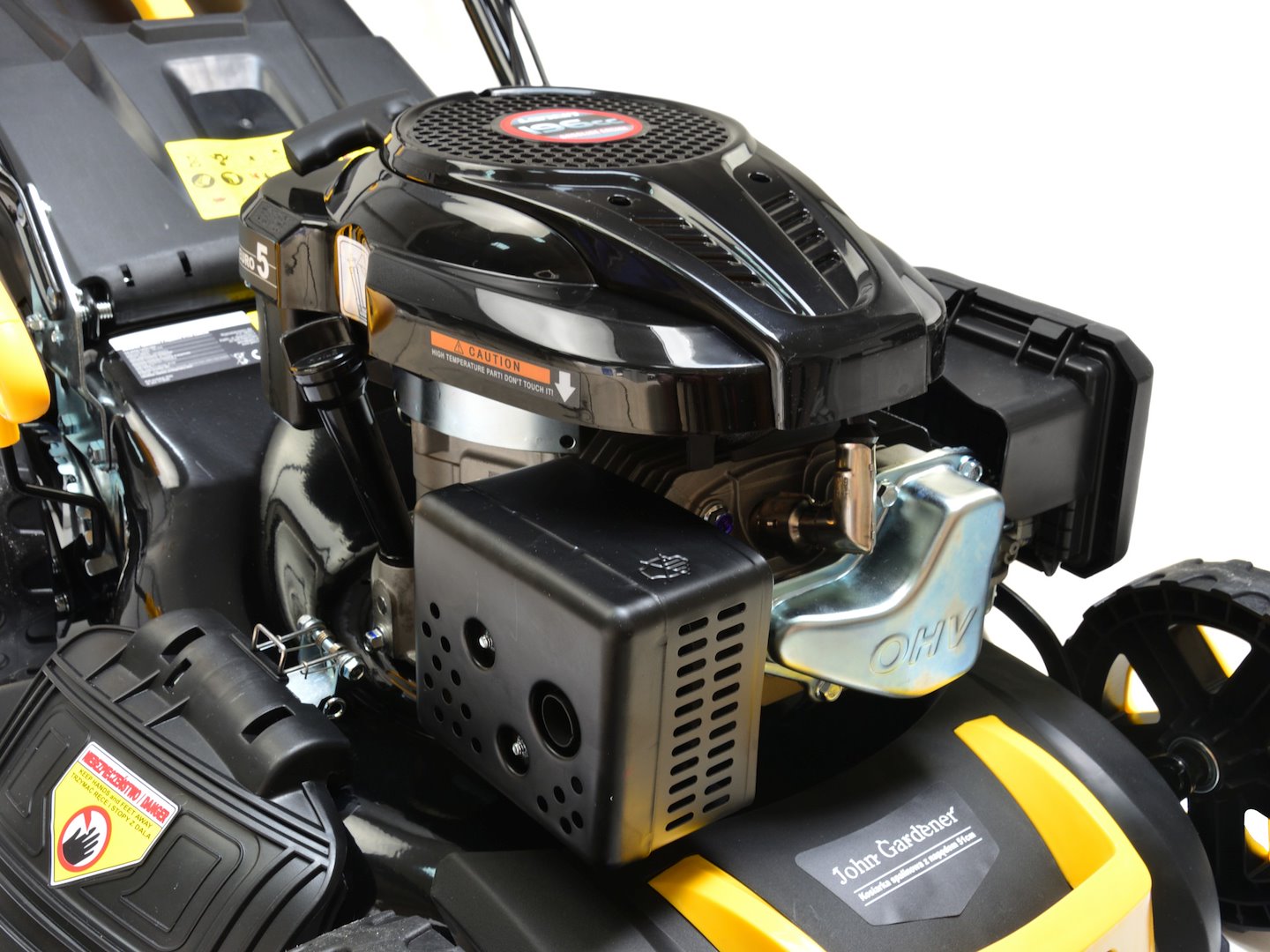 Lawn mower, Loncin engine, recoil start, self-propelled, with panel