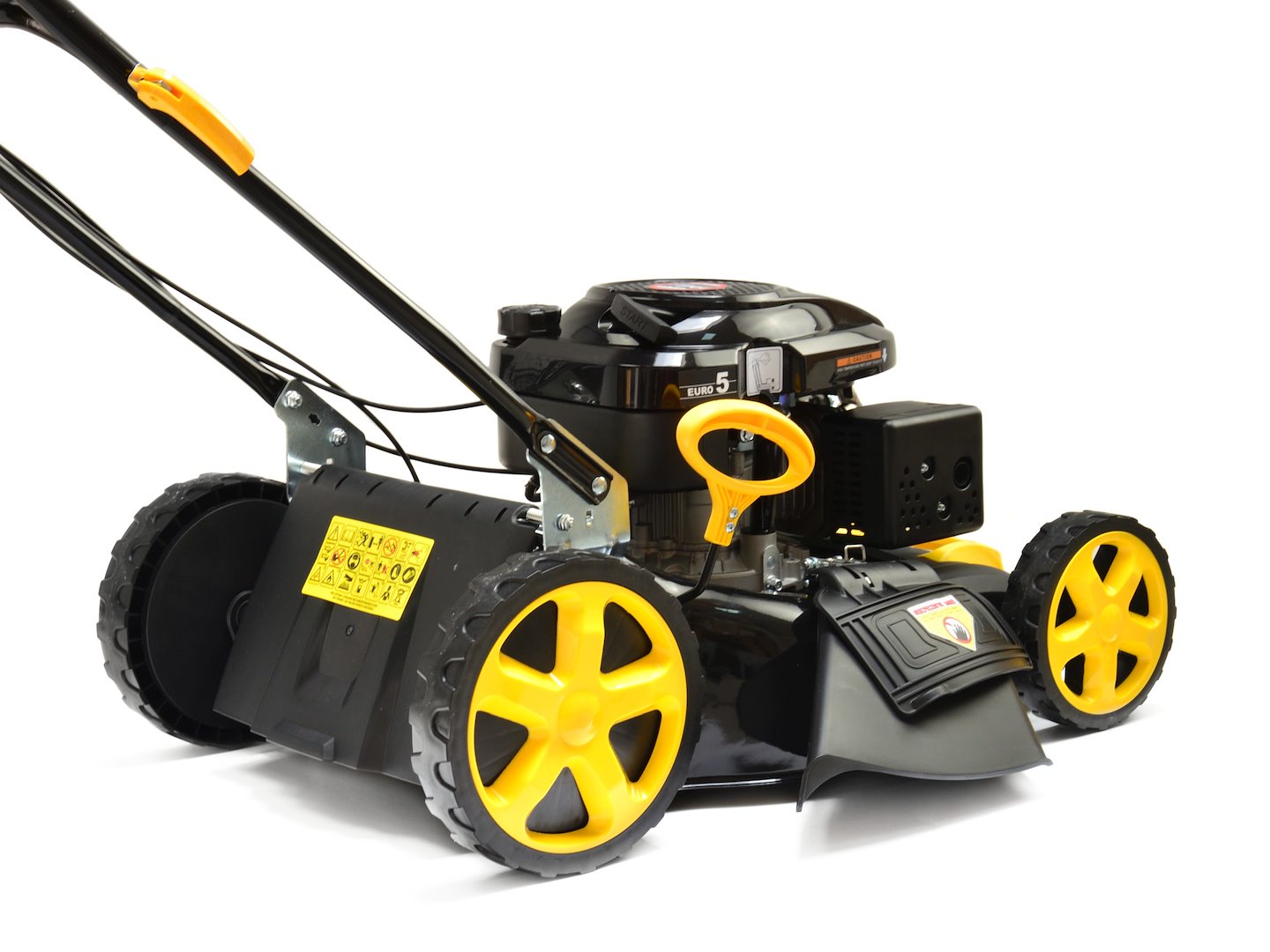 Lawn mower, Loncin engine, recoil start, self-propelled, with panel