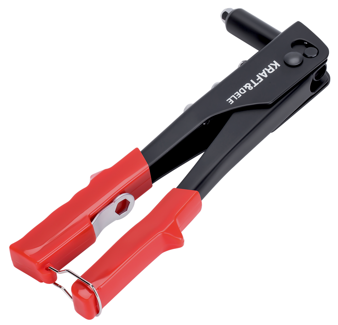 Hand riveter + set of 500 rivets KD11293