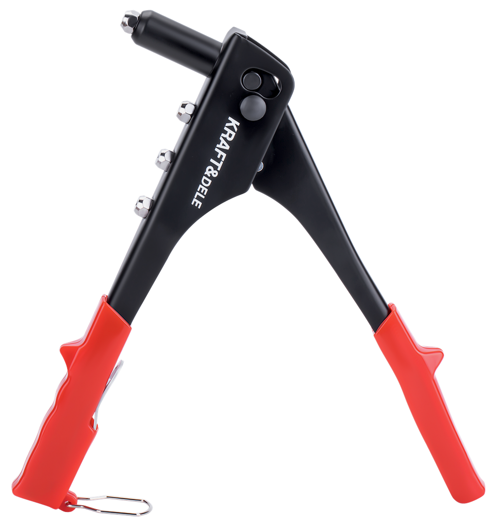 Hand riveter + set of 500 rivets KD11293