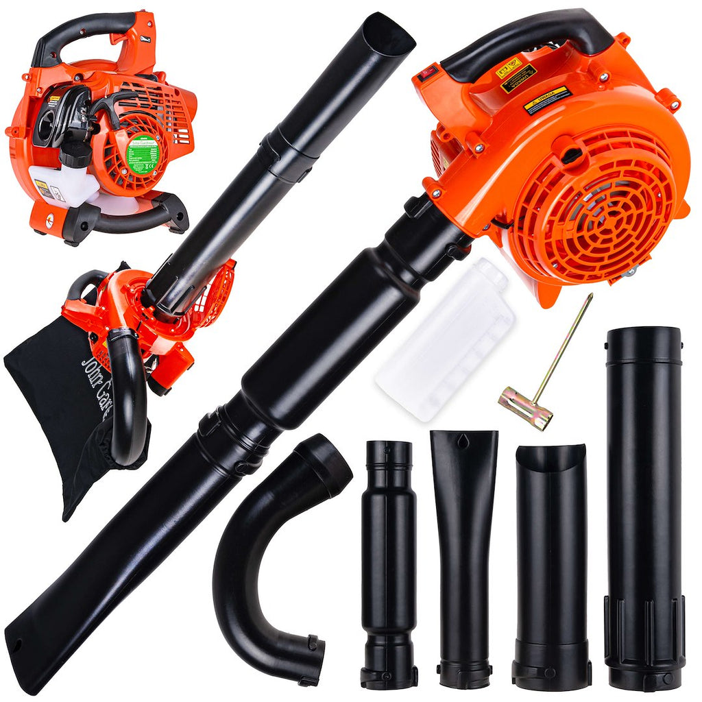 Knapsack power sprayer (blower with vacuum function) for leaves