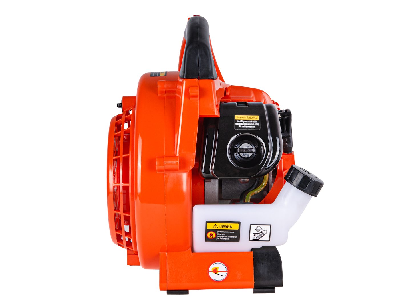 Knapsack power sprayer (blower with vacuum function) for leaves