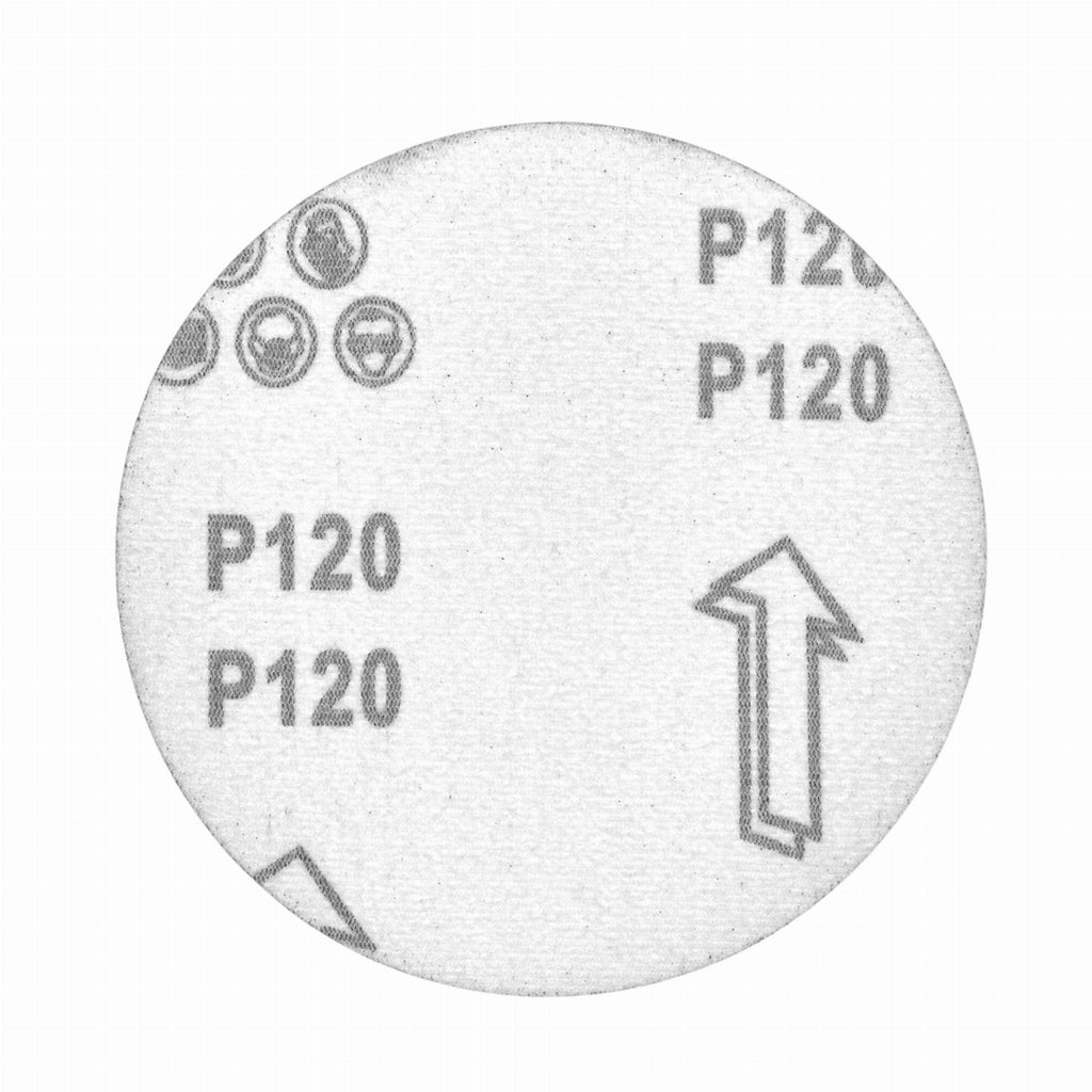 Sandpaper 50 pcs. disc 125mm P120 with hook and loop KD11805