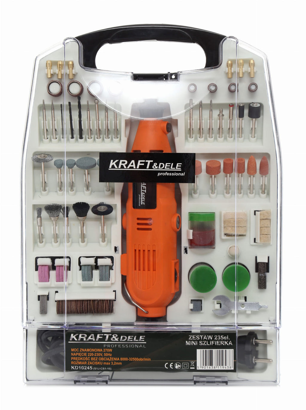 Mini grinder 270W KD10245 235 pcs.