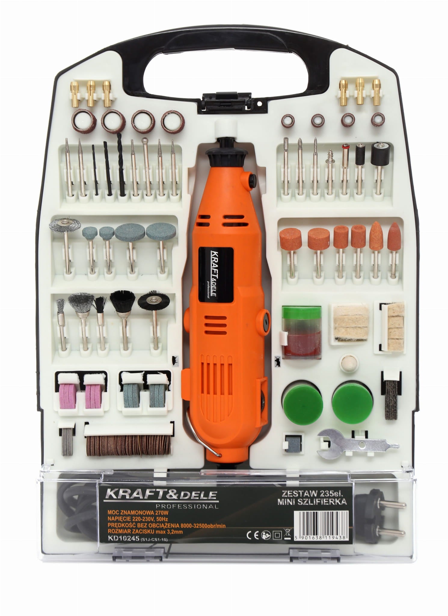 Mini grinder 270W KD10245 235 pcs.