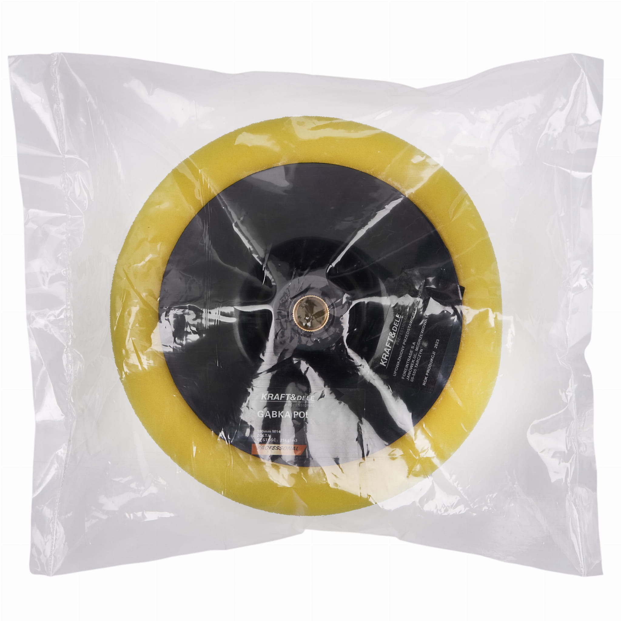 POLISH POLISH SPONGE KD1598 YELLOW (D6)