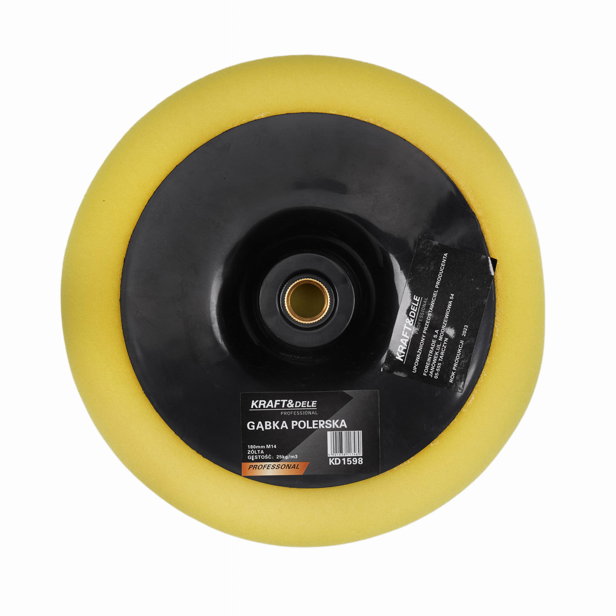 POLISH POLISH SPONGE KD1598 YELLOW (D6)