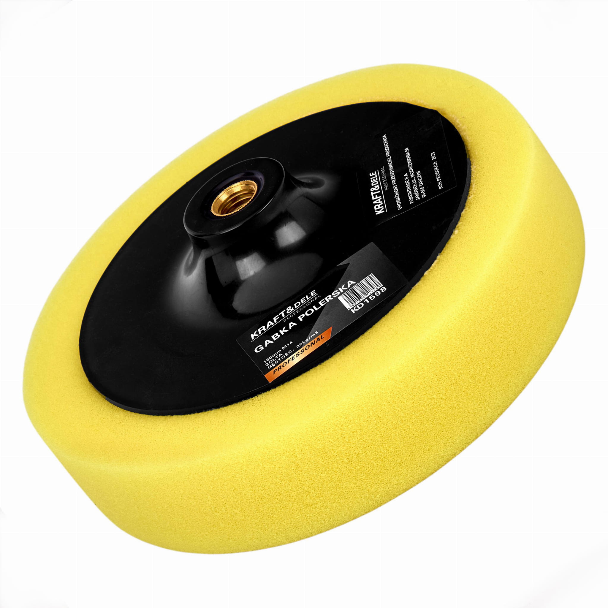 POLISH POLISH SPONGE KD1598 YELLOW (D6)