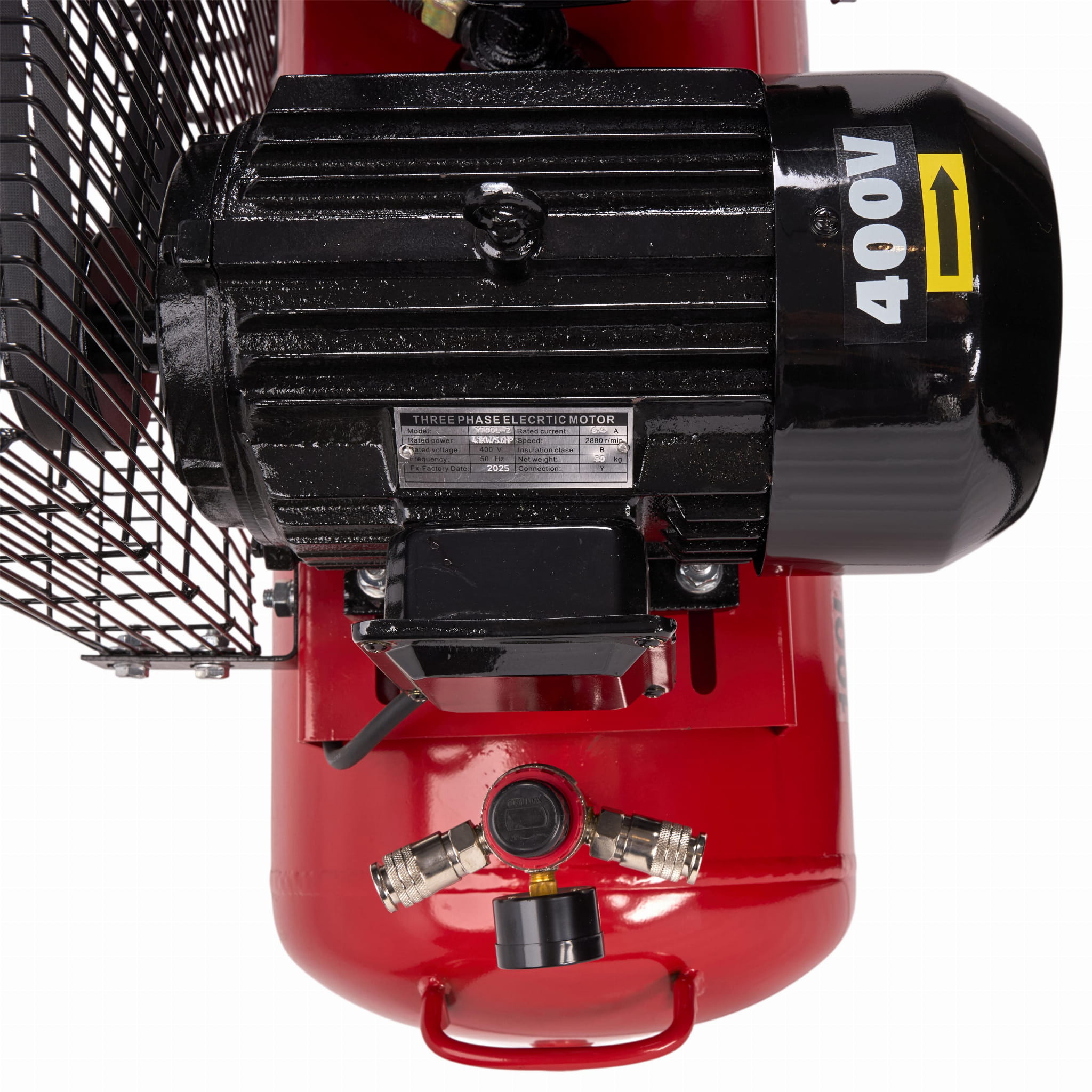 Oil Compressor 100L 3 Pistons KD1477 + Separator
