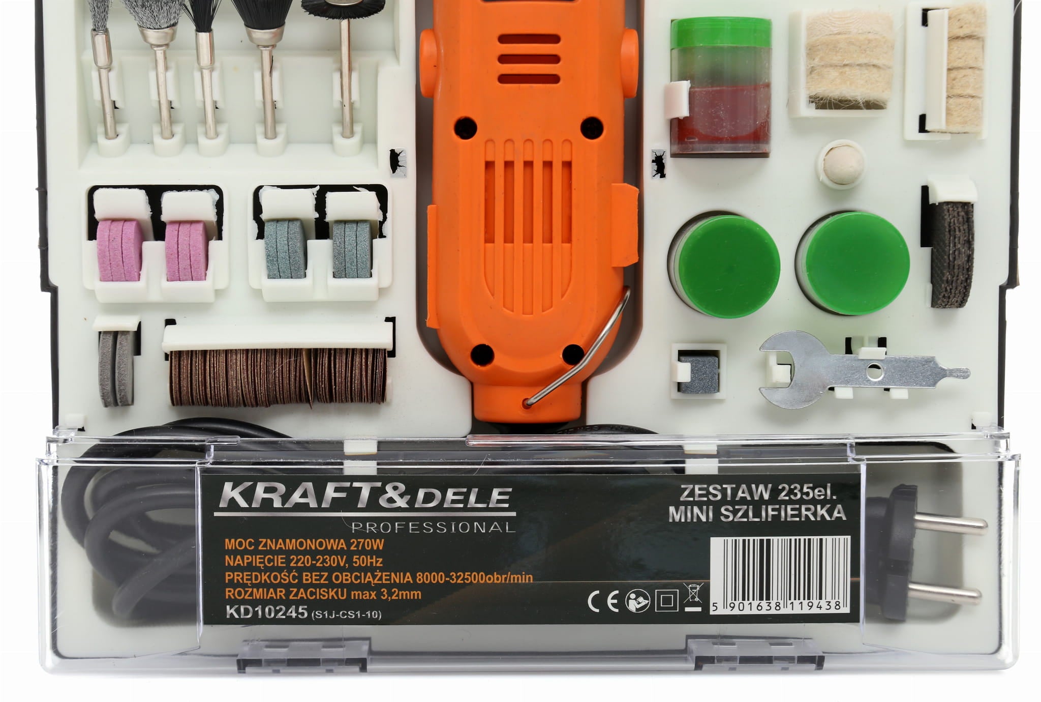 Mini grinder 270W KD10245 235 pcs.