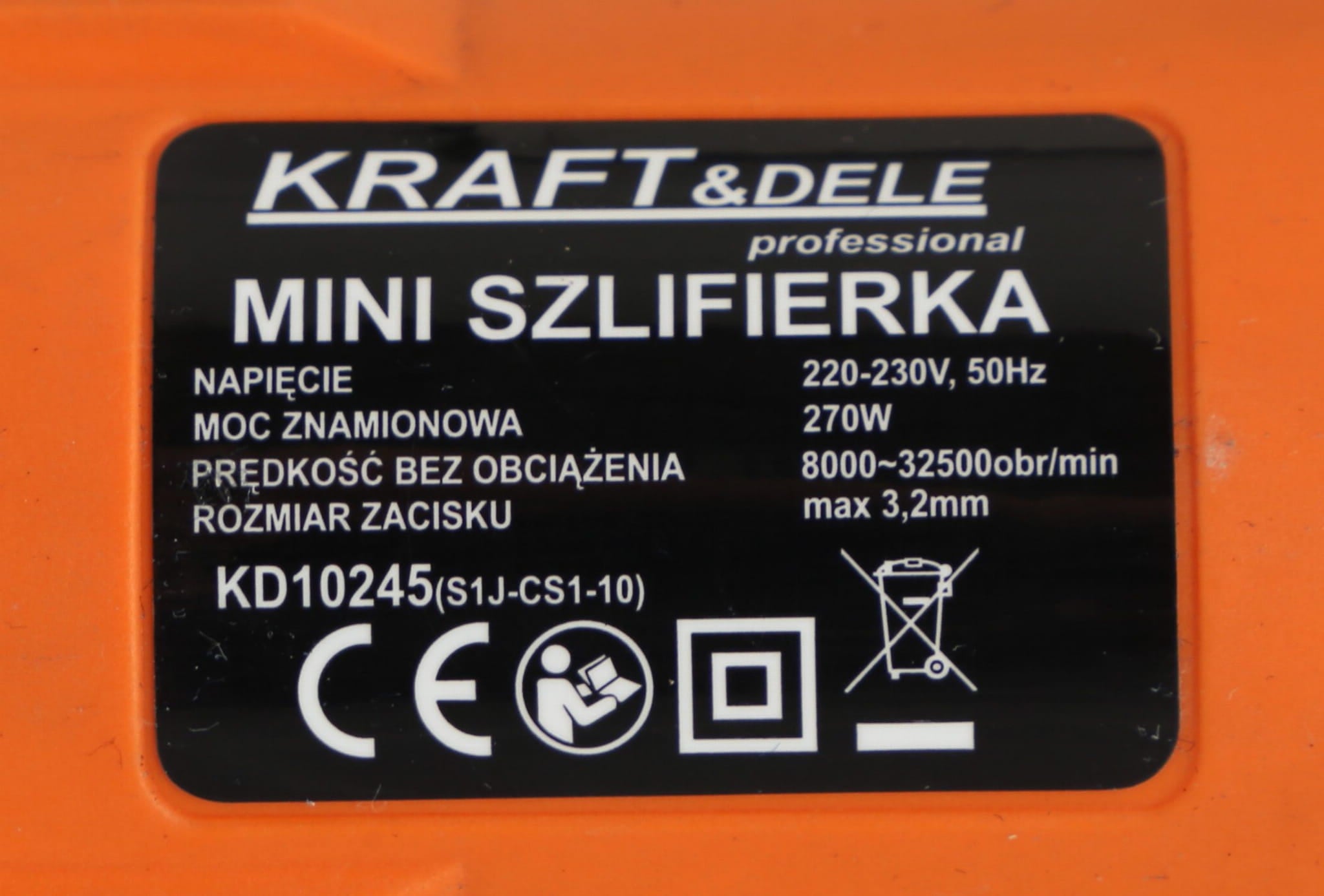 Mini grinder 270W KD10245 235 pcs.