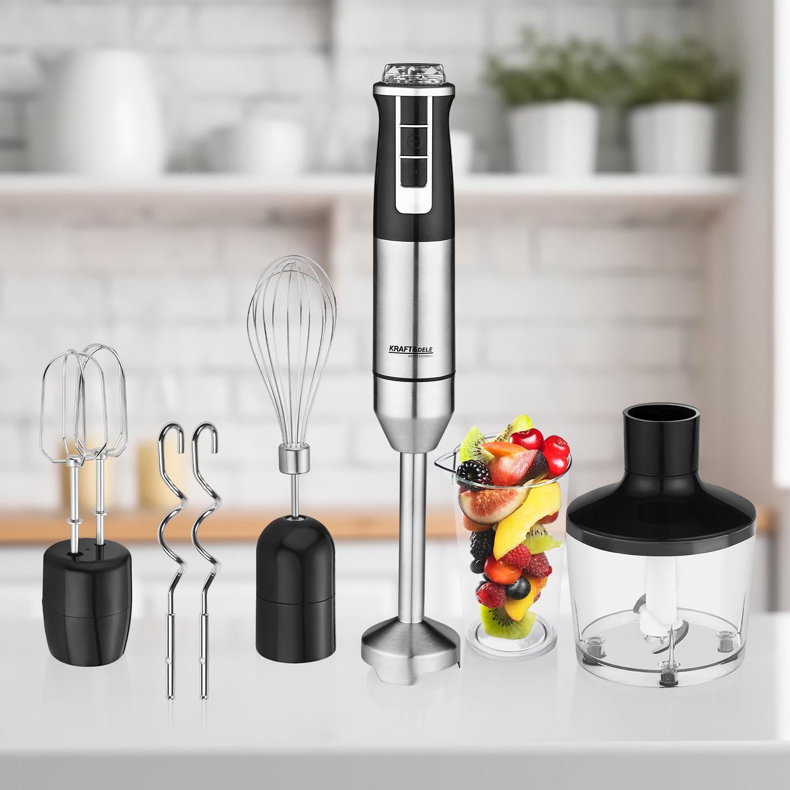 HANDHELD ELECTRIC BLENDER + ACCESSORIES KD4110