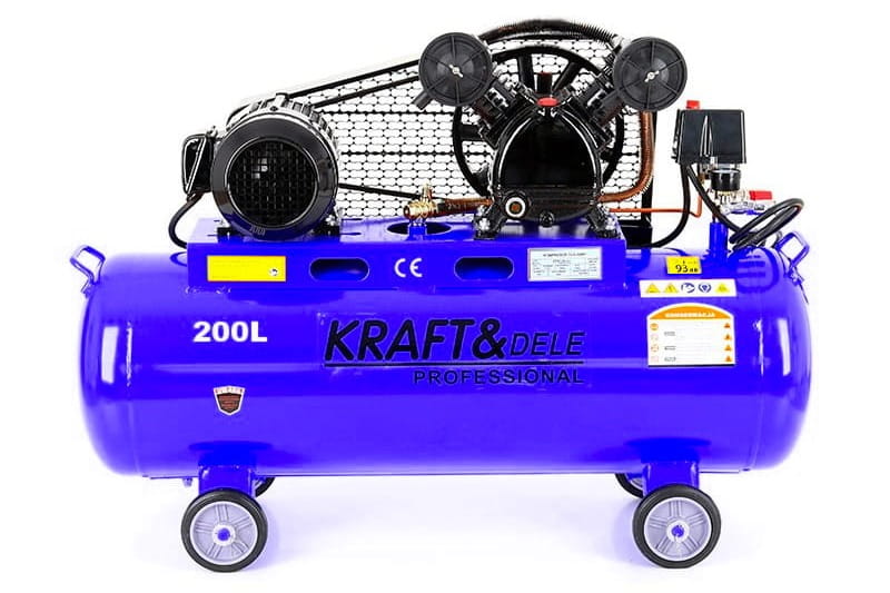 Oil Compressor 200L 2 Pistons 400V KD4063