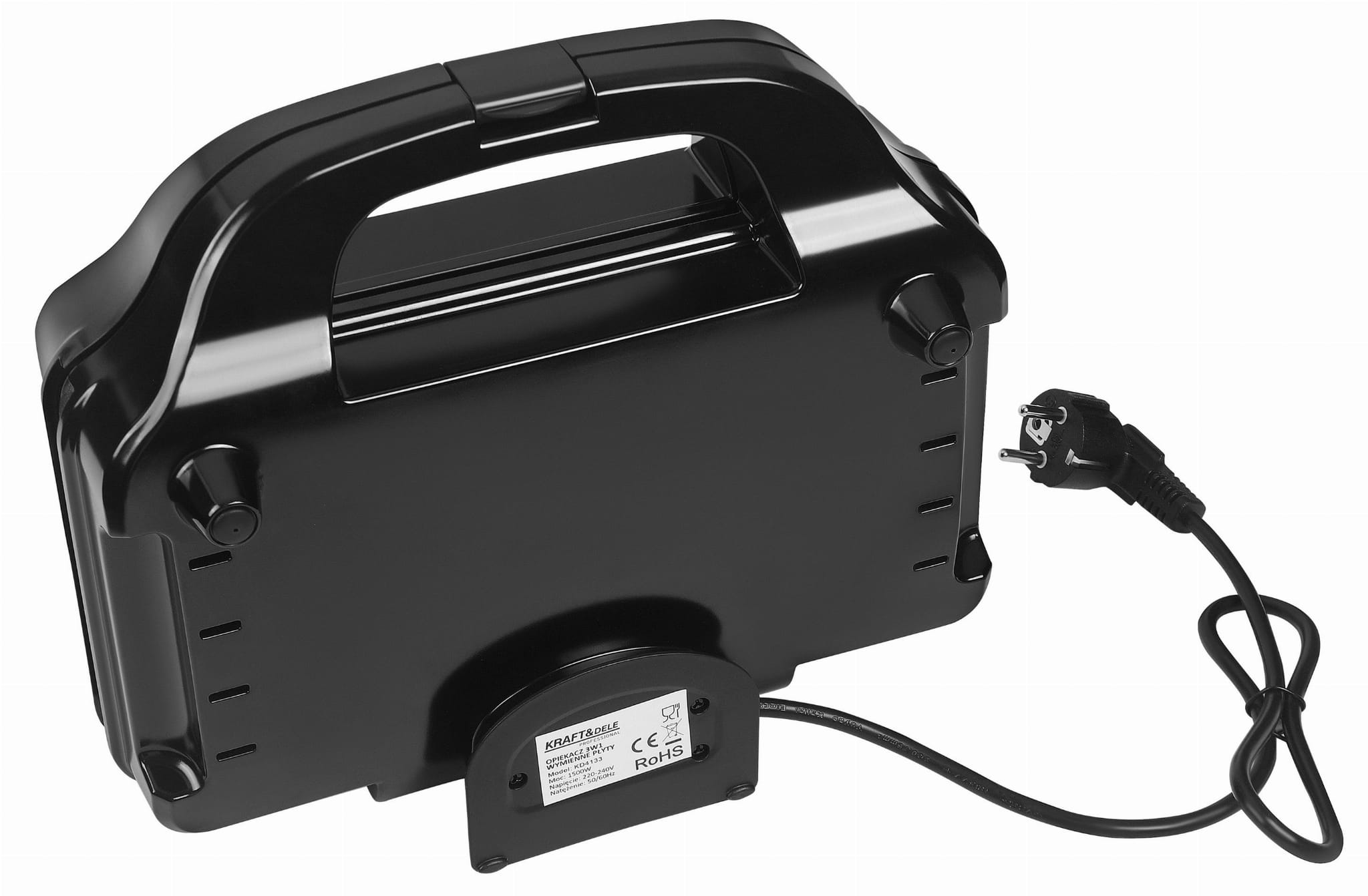 Electric toaster with interchangeable plates 1500W KD4133