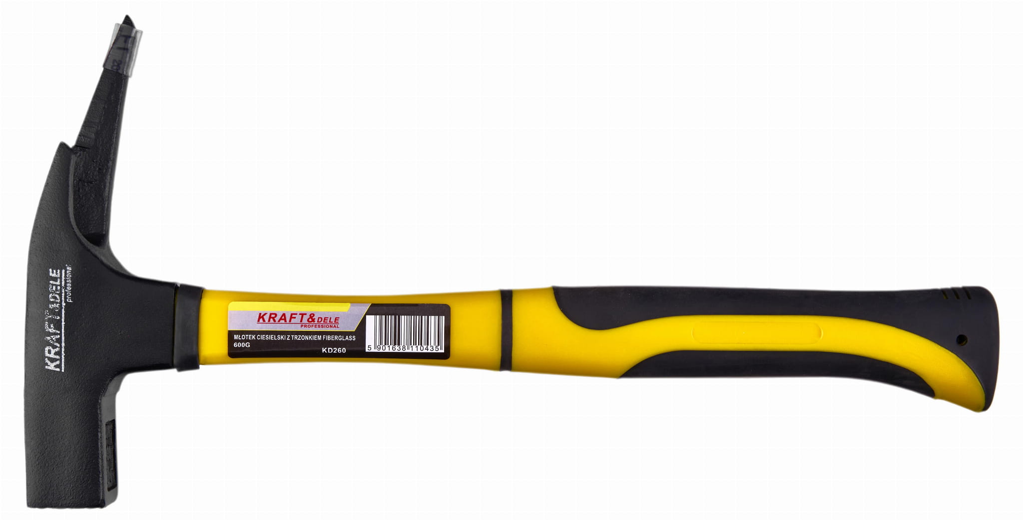 Klaaskiust puusepa haamer 600g KD260 (D19)