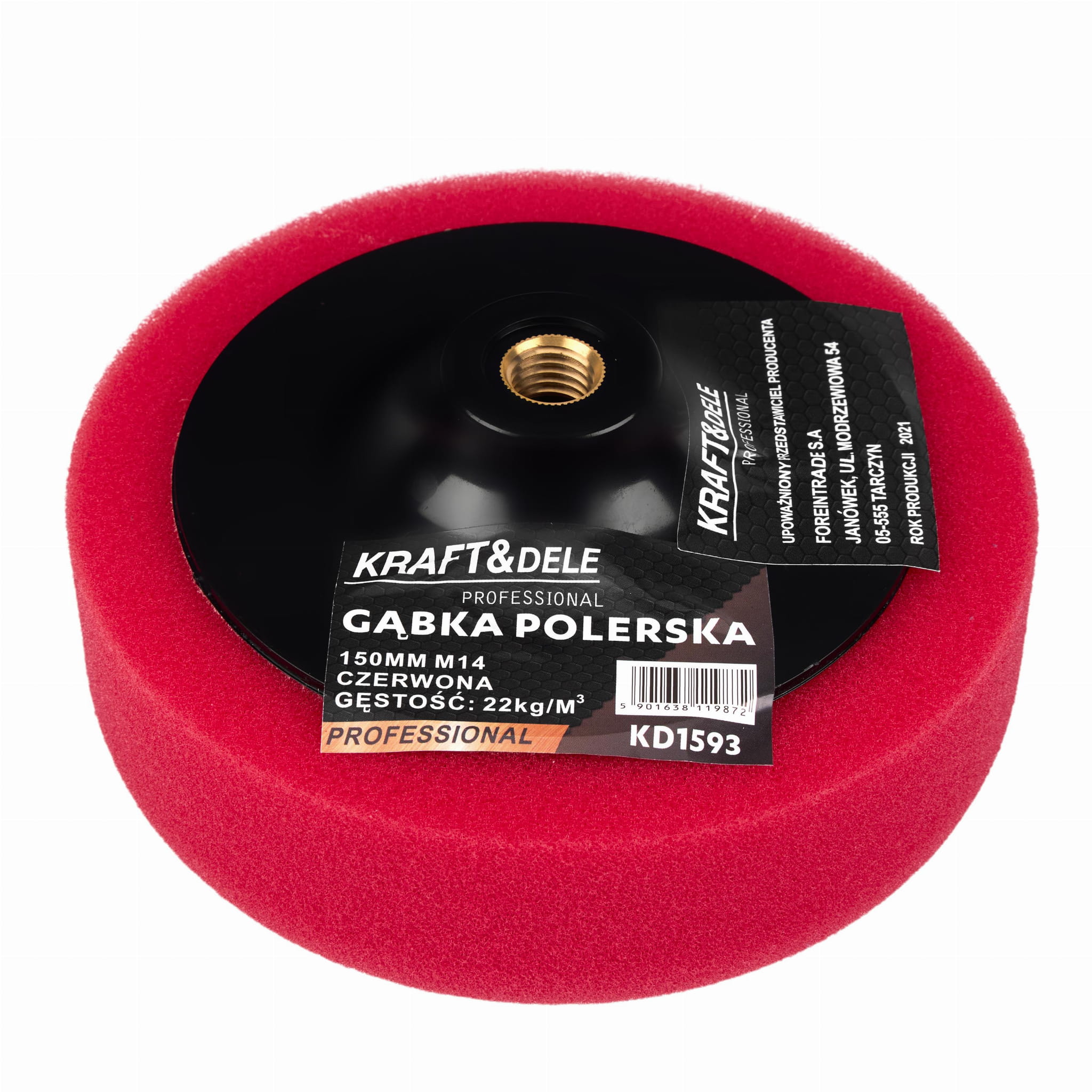 POLISH POLISH SPONGE KD1593 RED