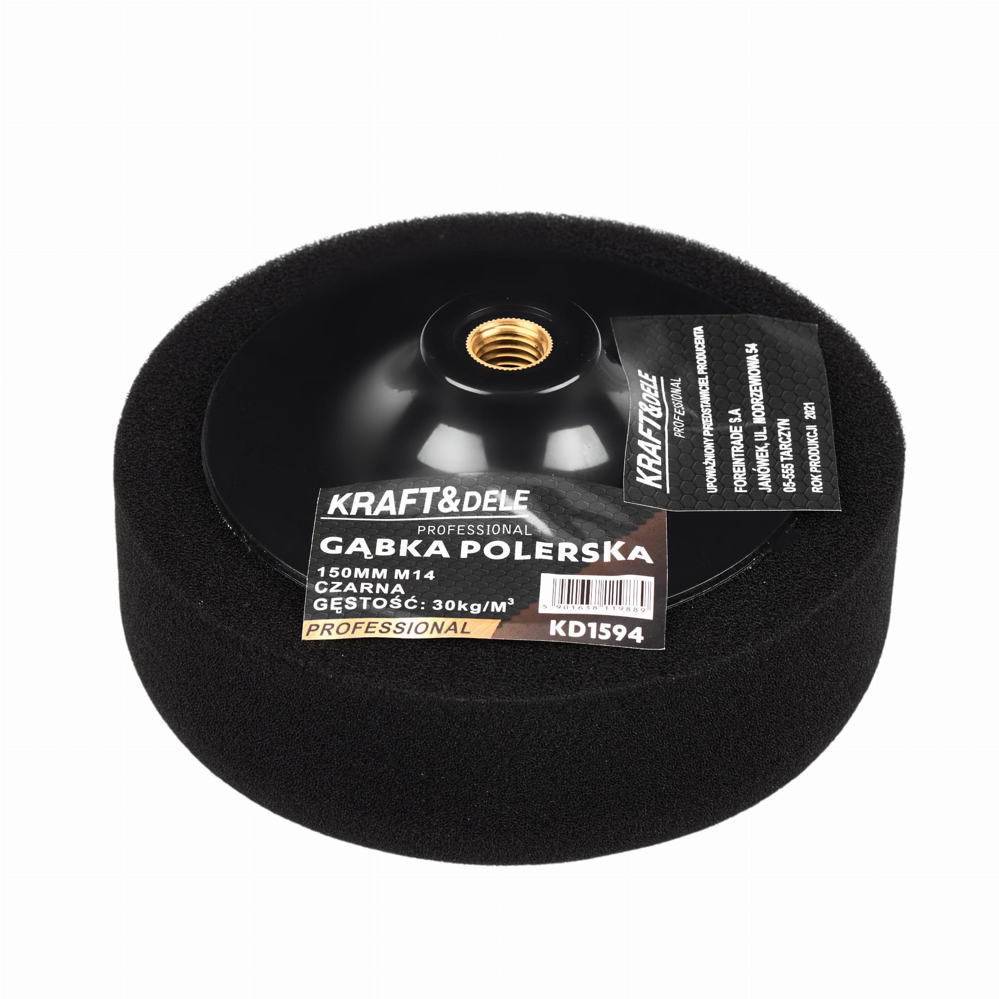 POLISH POLISH SPONGE KD1594 BLACK (D6)